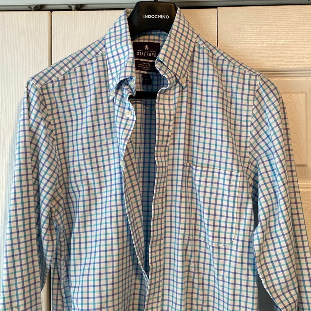 Mens stripped dress shirt
